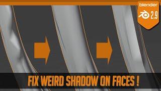 Blender 2.9 - 3 Method to Fix a Weird Shadow Behavior