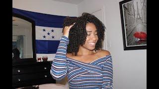 EASY CROCHET HAIR TUTORIAL || Xpression 4c Coily Loop