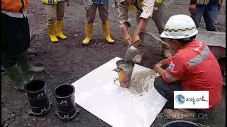 Cara Sampling Slump Flow Tes Di lapangan ( In Site ) Arek Civil