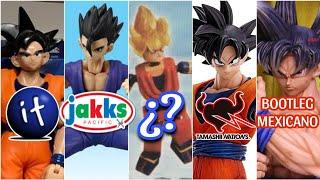 La EVOLUCIÓN de LAS FIGURAS DE DRAGON BALL (TODAS LAS MARCAS) BANDAI, Jakks Pacific, SH Figuarts