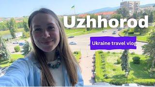 Uzhhorod travel vlog. Exploring Ukraine during the war