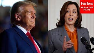 Trump Crushes Kamala Harris Head-To Head In New HarrisX/Forbes Poll Taken Before Biden Dropped Out