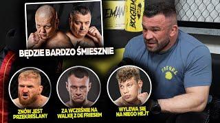 DANIEL OMIELAŃCZUK O WALCE BINKOWSKIEGO | FORMA BŁACHOWICZA |  WRZOSEK VS DE FRIES | LABRYGA W UFC?