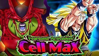 EZA PHY SSJ2  SSJ3 GOKU VS. CELL MAX STAGE 2 SUPER BOSS BATTLE! (DBZ: Dokkan Battle)