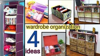 बिना सिलाई मशीन sewing hack/zero cost organization ideas/wardrobe & kitchen organization