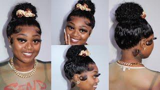 Full Lace Wig Install | How To Put Your Wig Into A Ponytail | ASHIMARY HAIR