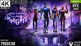 Gotham Knights - 4K 120 FPS - ULTRA SETTINGS - RTX 4090 - RYZEN 9 7950X3D
