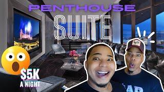 PENTHOUSE SUITE TOUR ($5000 A NIGHT) ⭐️⭐️⭐️⭐️⭐️