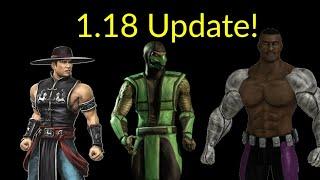 MKX MOBILE - UPDATE 1.18 IS HERE! Best Update Ever!? Let's See What's New!