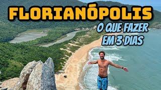 FLORIANÓPOLIS, SC - O QUE FAZER em FLORIPA em 3 DIAS | SUL, CENTRO e NORTE da ILHA