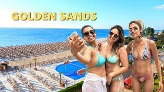 Walking Tour of Golden Sands Beach Bulgaria 2023 ️  Best Beaches 4k