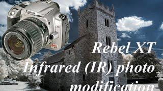 Canon Rebel XT (350D) Infrared modification