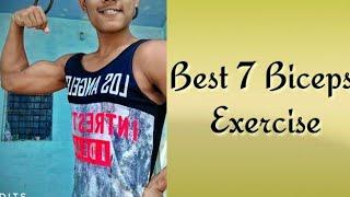 Best 7 Biceps Exercise/jatin kushwah