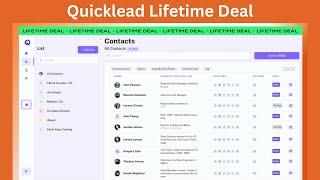 Quicklead Lifetime Deal - The Best LinkedIn Automation Tool Lifetime Deals