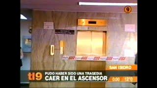 DiFilm - Caida de un Ascensor en los Tribunales de San Isidro (2005)