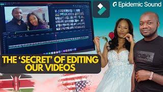 HOW I STARTED EDITING VIDEOS  - FROM KENYA TO EDITING YOUTUBE VIDEOS IN USA -