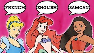 Disney Princesses' Real Languages