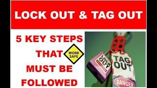 Lock Out & Tag Out Procedure | 5 Importance Steps for LOTO Safety | Lockout Tagout