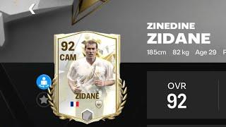 Have you claimed Zidane yet? When are you claiming him?