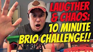 10-Minute Brio Challenge! Can Eddie Beat the Clock? 