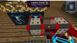 Tekkit 2 Logistics pipes tutorial (Basic crafting and Moving items