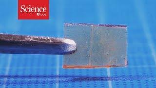 This new material heals—not cracks—under pressure