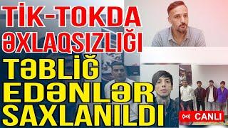 Polis hərəkətə keçdi - Əxlaqsızlığı təbliğ edənlər saxlanıldı - Xəbəriniz var? - Media Turk TV