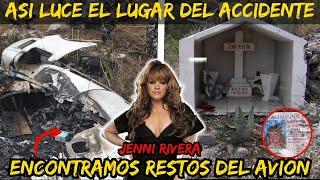 ENCONTRE RESTOS DEL AVION!Aqui Perdio La Vida JENNI RIVERA #jennirivera #documental #accidente