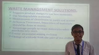 ppt presentation on waste management.