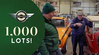 Behind the Scenes Showroom Walkaround with Derek & Dave | Celebrating First-Ever 1,000-Lot Auction!