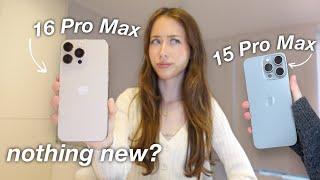 iPhone 16 Pro Max REVIEW & Comparison to iPhone 15 Pro Max | nothing has changed…?