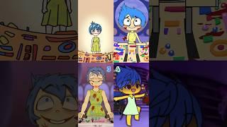 Which your choice 1 2 3 4? #funny #insideout #joy #happiness #cartoon #animation #shorts