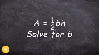 Solving literal equations made easy