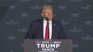 Donald Trump speaks at campaign event in Concord, North Carolina | Full speech