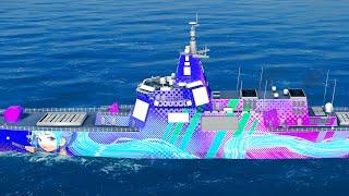 January 2025 Update Camouflage Preview – Modern Warships v0.87 – Maritime Blaze