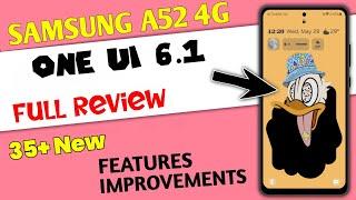 Samsung A52 One UI 6.1 Update New Features | 55+ Hidden Features | #samsunga52