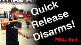 FMA Quick Release Disarms!