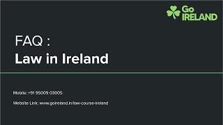 Law in Ireland | GoIreland @9150049665