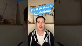 How to test a blockchain, find out here  #softwaretesting #blockchain