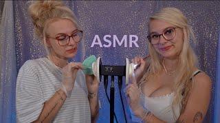 Medical Twin ASMR (ear exam and cleaning, personal attention) | Stardust ASMR