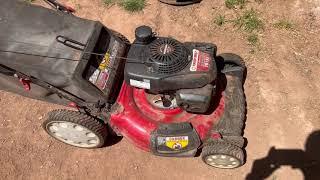 Such An Awesome Gas Lawn Mower! Troy Bilt Gas Mower Review!