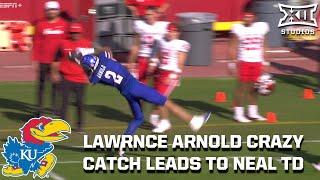 Lawrence Arnold's ACROBATIC Catch Sets Up Devin Neal TD