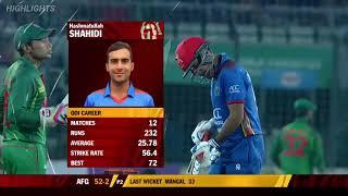 3rd ODI  Afg vs Ban Highlights