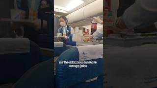 Bangkok Airways Flight | Food on board | DnS TravelForce #airplanefood