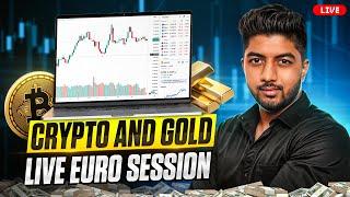 14 Jan | Live Market Analysis for Gold and Crypto | EURO Session