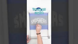 Don’t limit your creativity when screen printing with vinyl. #screenprinting #vinylcutter