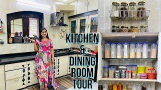 Home Tour Kitchen&Dining Room Tour @Reshma rio talks