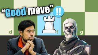 Hikaru Nakamura said I made a good move