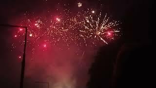 25. Flößerfest Finowfurt Feuerwerk