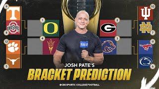 Josh Pate reveals his College Football Playoff Bracket  predicts HUGE rematch